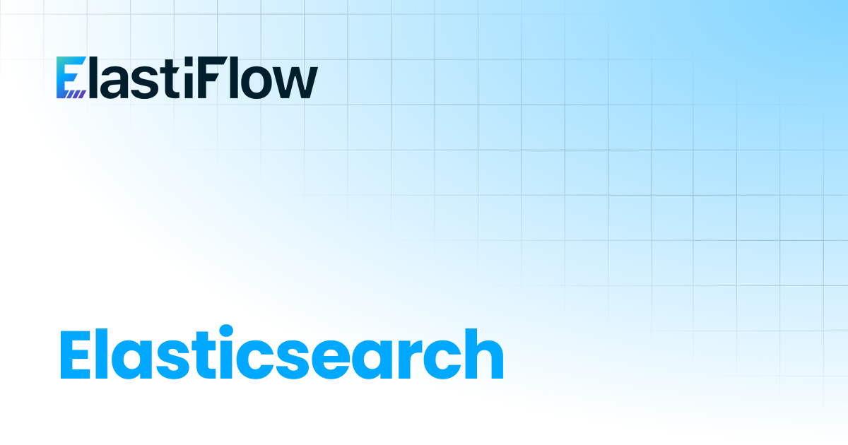 Elasticsearch | ElastiFlow Documentation
