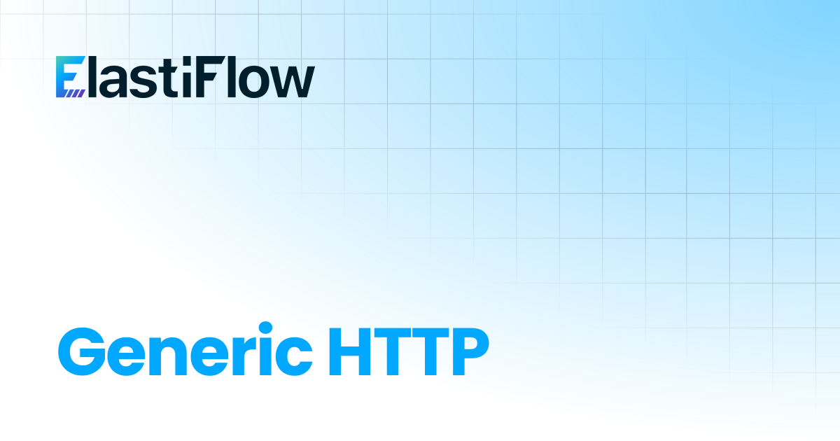 Generic HTTP | ElastiFlow Documentation