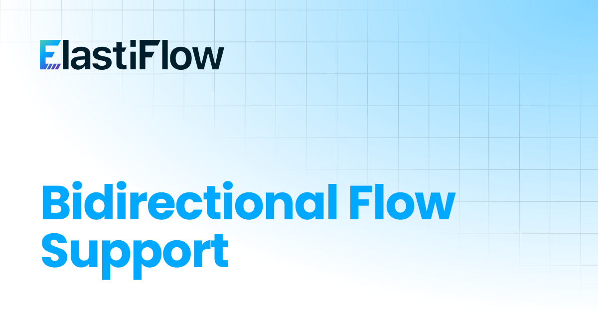 Bidirectional Flow Support | ElastiFlow Documentation