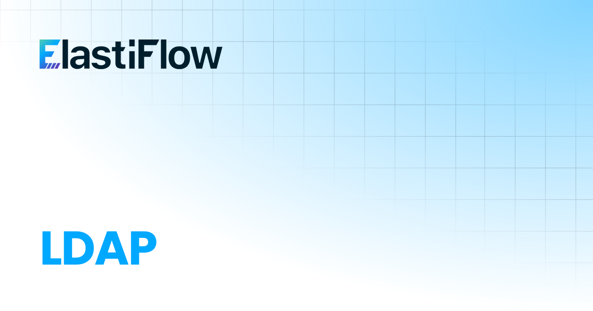 LDAP | ElastiFlow Documentation