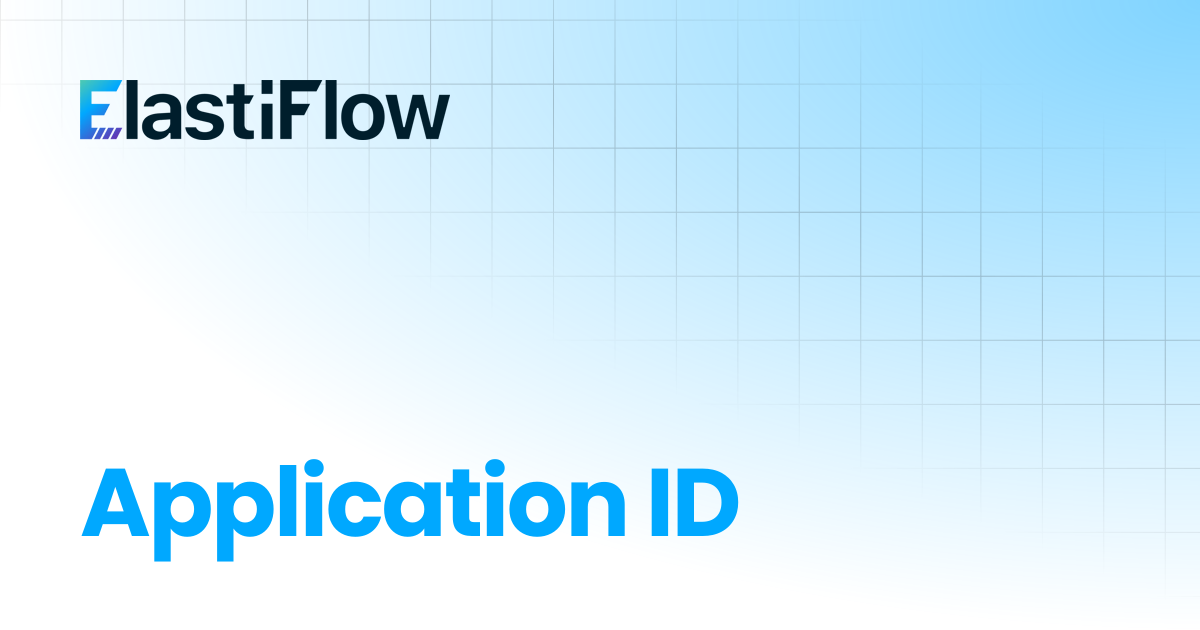 Application ID | ElastiFlow Documentation