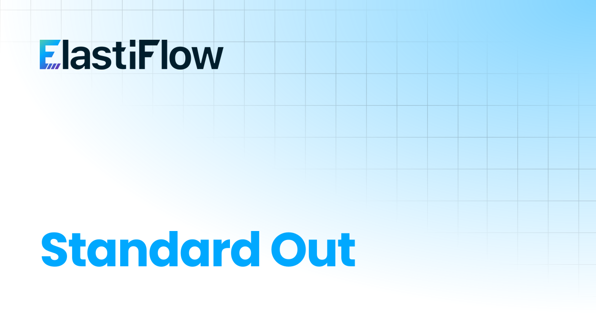 Standard Out | ElastiFlow Documentation