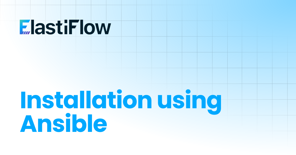 Installation using Ansible | ElastiFlow Documentation